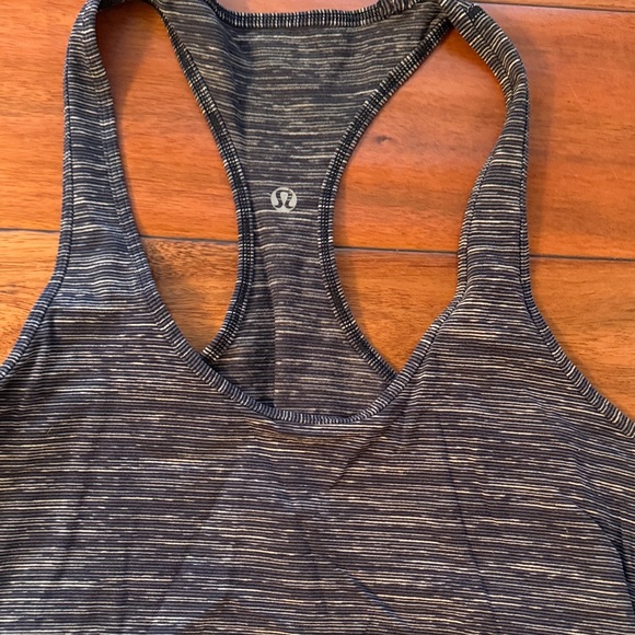 LULULEMON Cool Racerback Tank Top Wee Are From Space Black Cashew - Picture 2 of 7